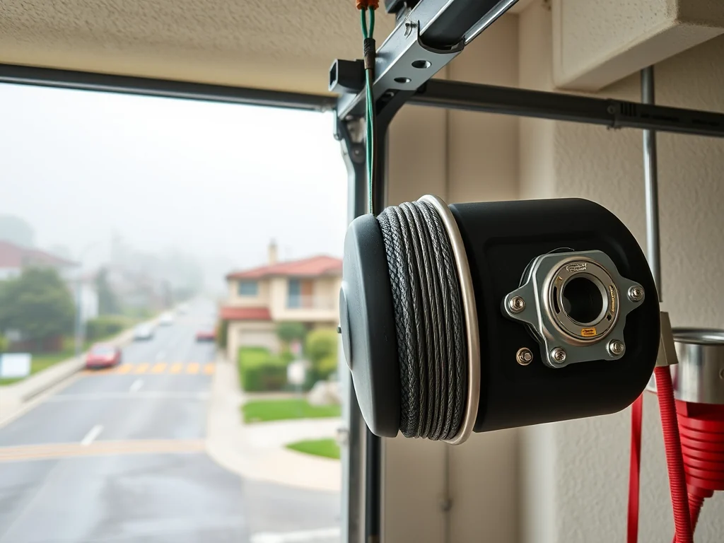 Garage Door Cable Repair editorial image for Millbrae garage door service